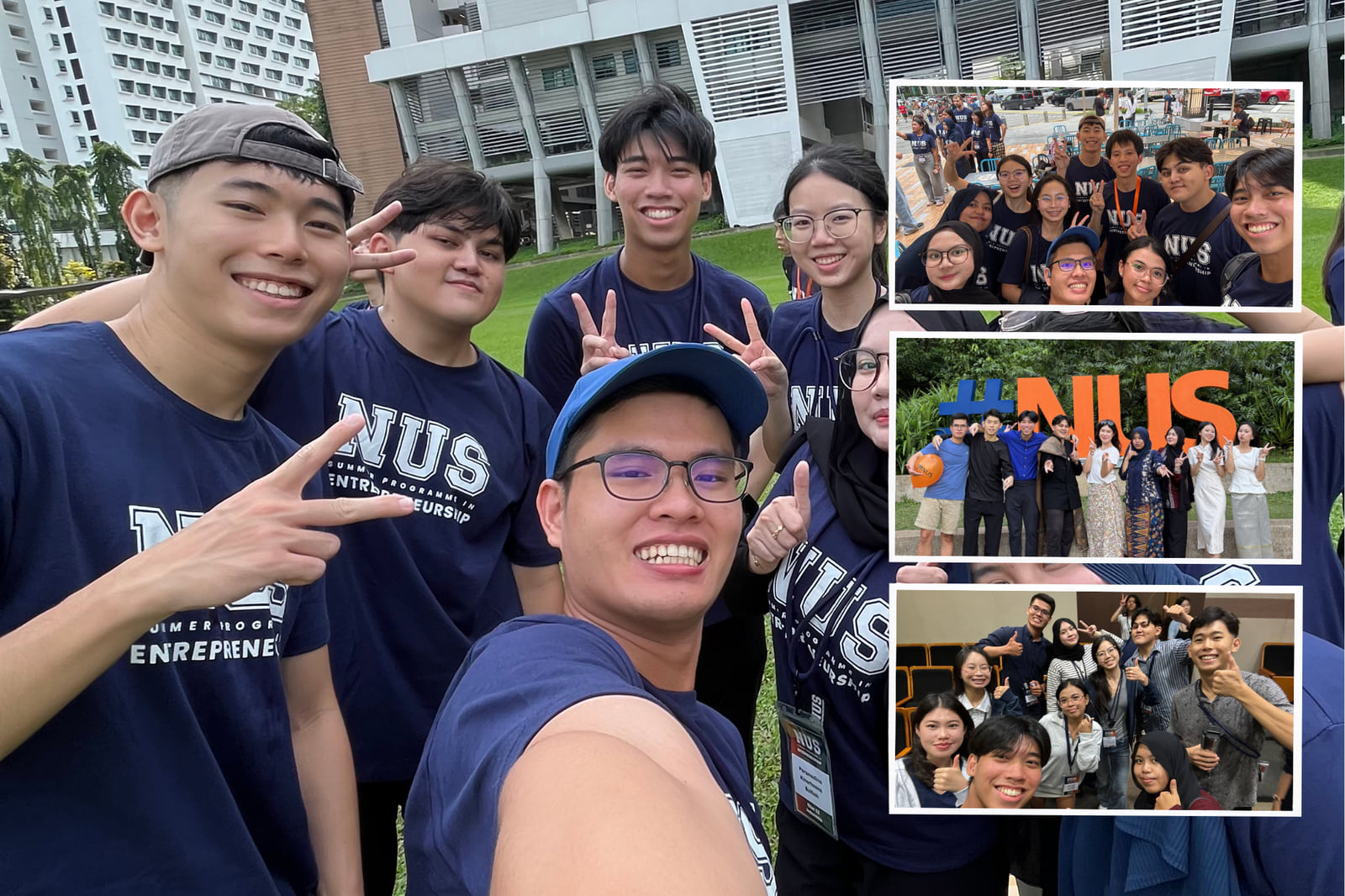 NUSSP friends and international participants sharing moments throughout the programme