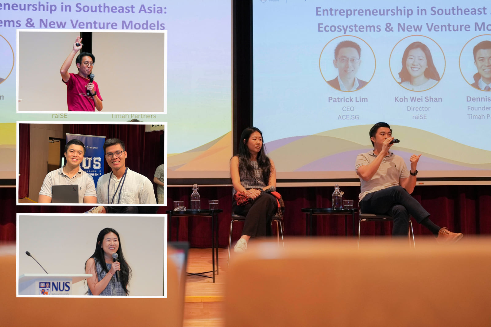 NUSSP panel and participant conversations about Southeast Asian startup ecosystems